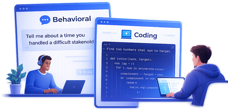 PeakSpeak interview help preview showing screen analysis